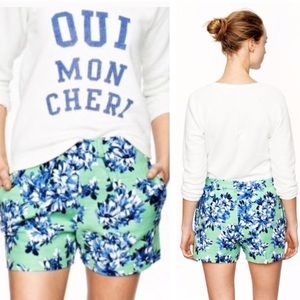 J Crew Tap Floral Shorts